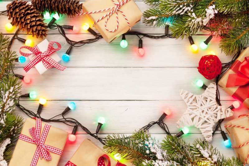 Рождественский фон