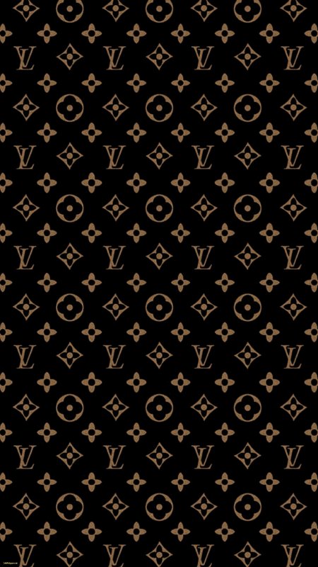 Черный фон Луи Виттон