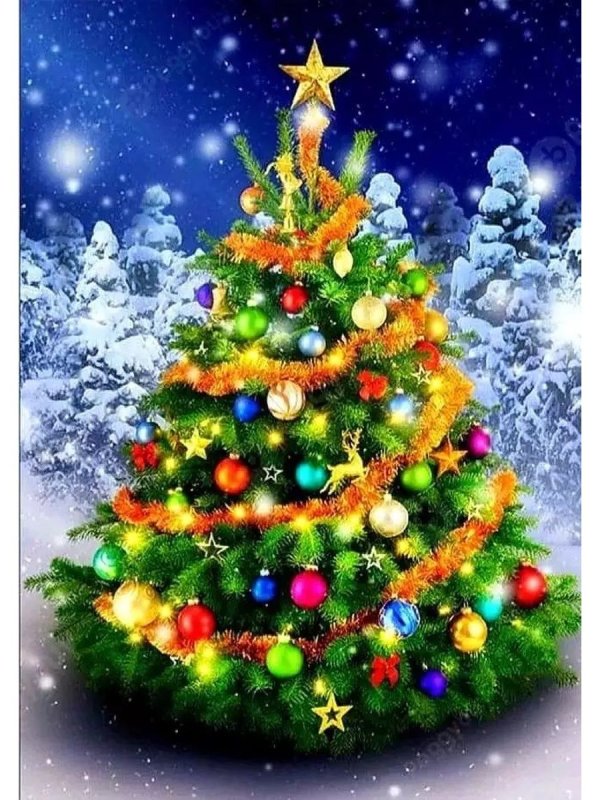 Красивая Новогодняя елка