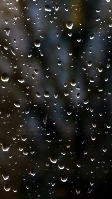 Капли дождя