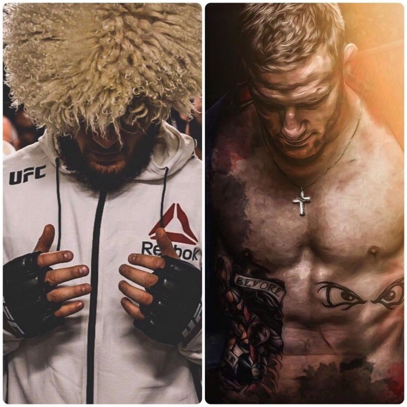 Боец юфс Хабиб Нурмагомедов