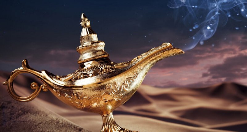 Восток лампа Аладдина