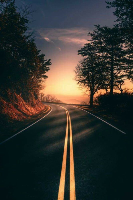 Дорога вертикально