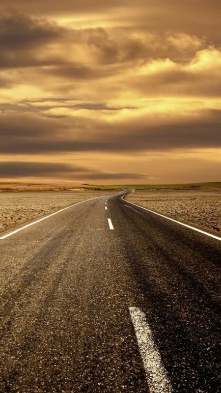 Пейзаж с дорогой