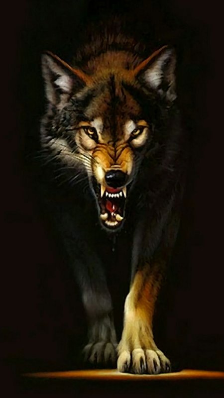 Оскал волка