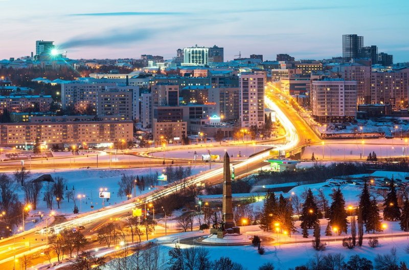 Уфа центр города