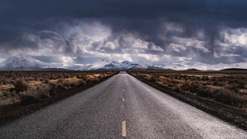 Пейзаж дорога