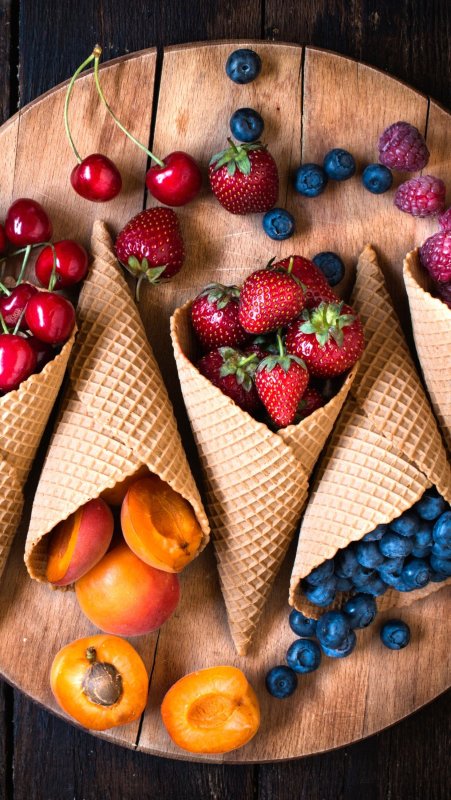 Красивые фрукты