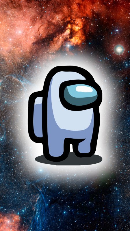 Заставка на телефон among us