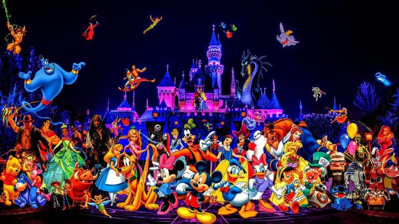 Уолт Дисней Диснейленд в мульт