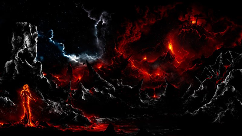 Огонь во тьме