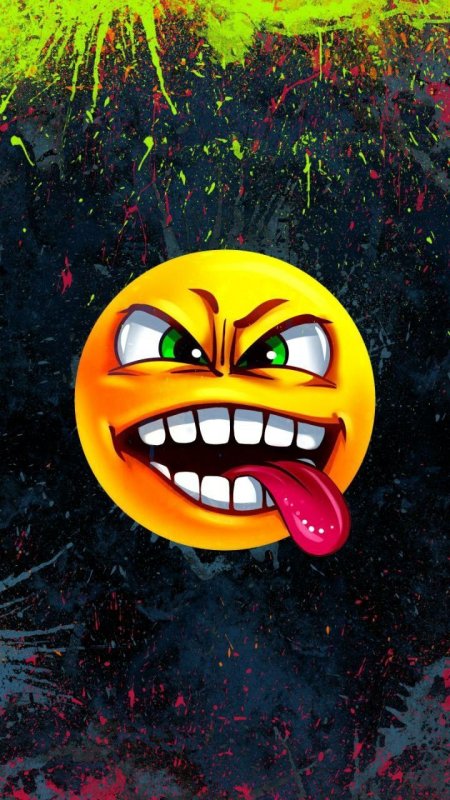 Заставки на телефон смайлики