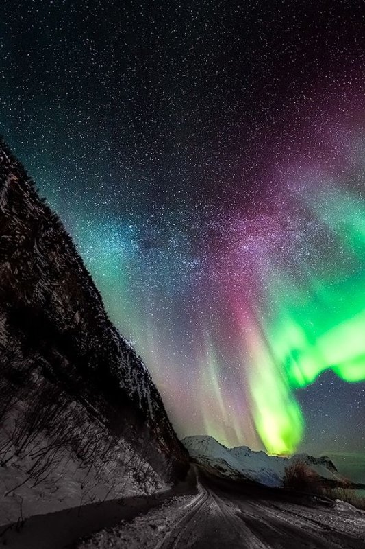 Айфон 13 Северное сияние