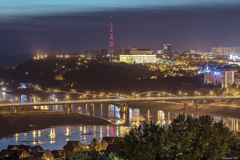 Республика Башкортостан город Уфа набережная