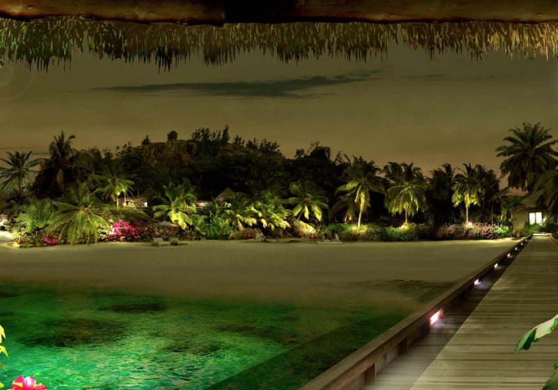 Красивый тропический остров