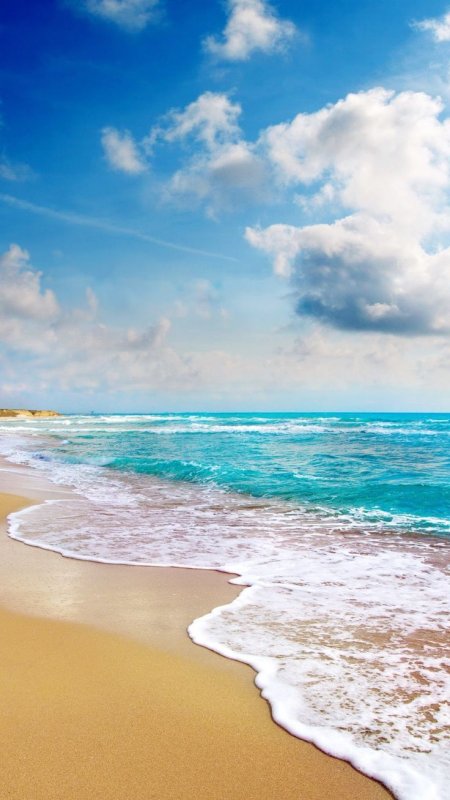 Море волны пляж