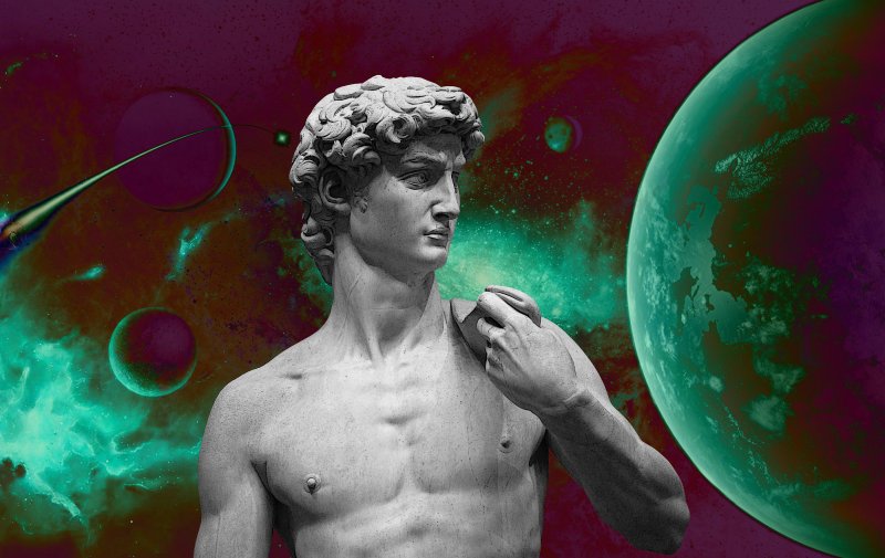 Давид Микеланджело скульптура