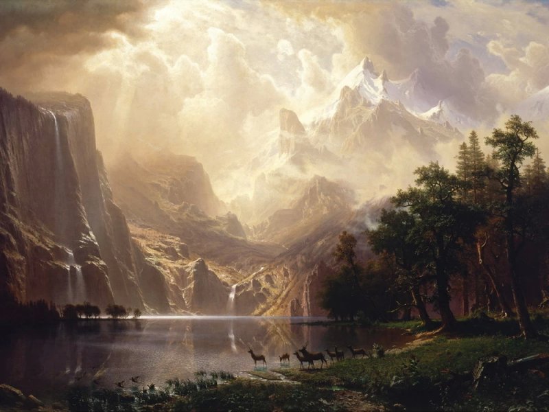 Пейзаж Альберт Бирштадт