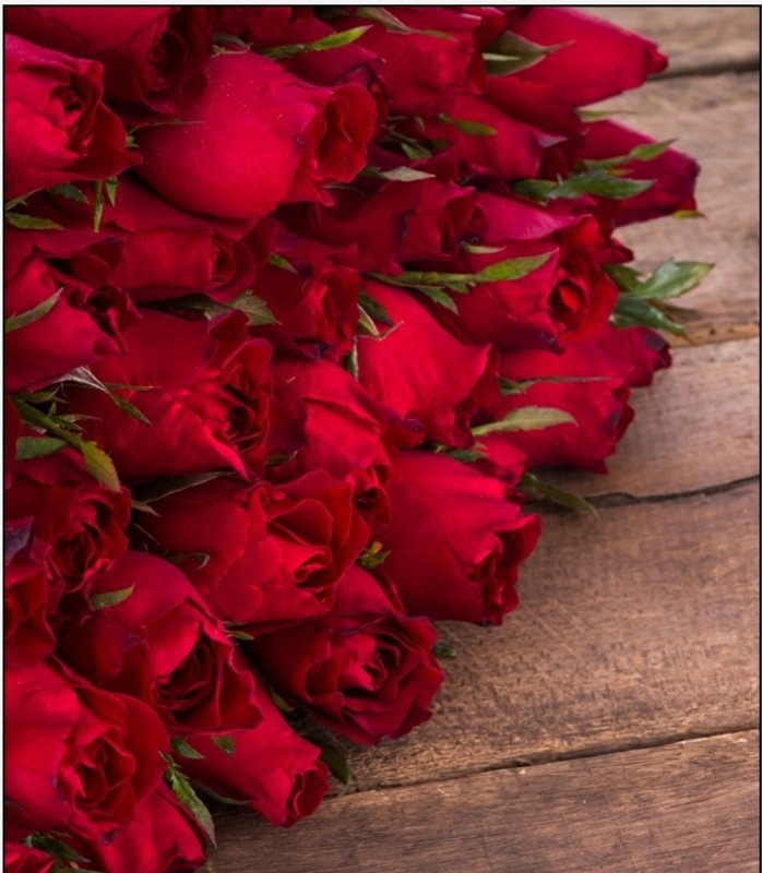 Красный цветок