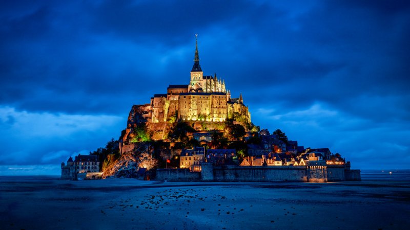 Нормандия. Мон-сен-Мишель (Mont St. Michel)