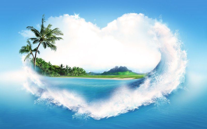 Природа море