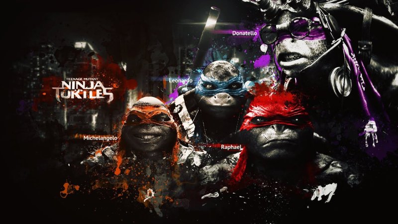 Картинки на рабочий стол Черепашки ниндзя