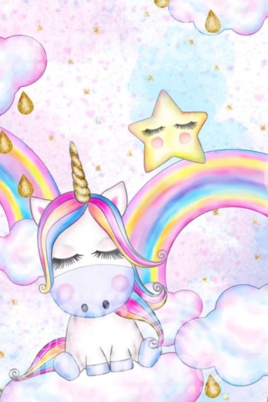 Обои для телефона Единорожка