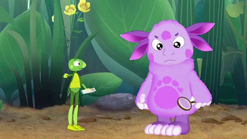 Лунтик Кузя пчелёнок Мила