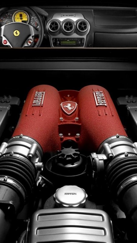 Красивые двигатели авто