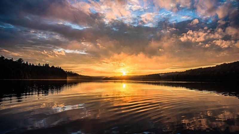 Природа рассвет