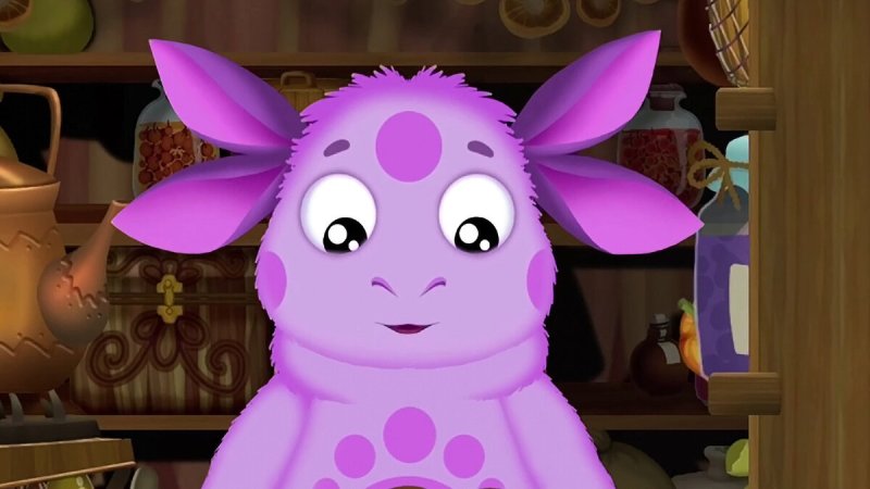 Спокойной ночи малыши Лунтик лунный гость