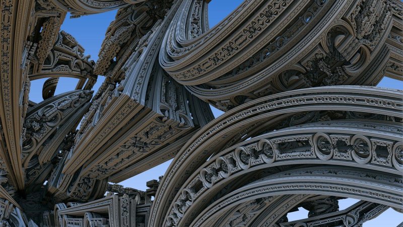 Мавританская архитектура Фракталы