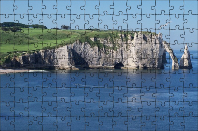 Этрета, Нормандия, Франция