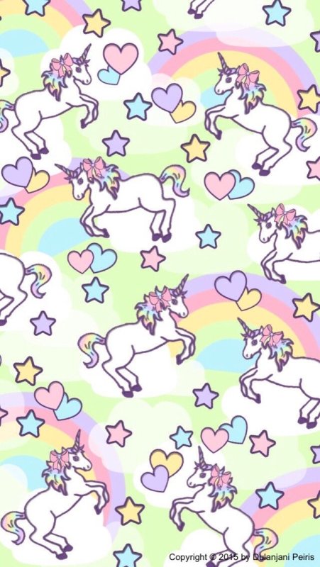 Фон Единороги