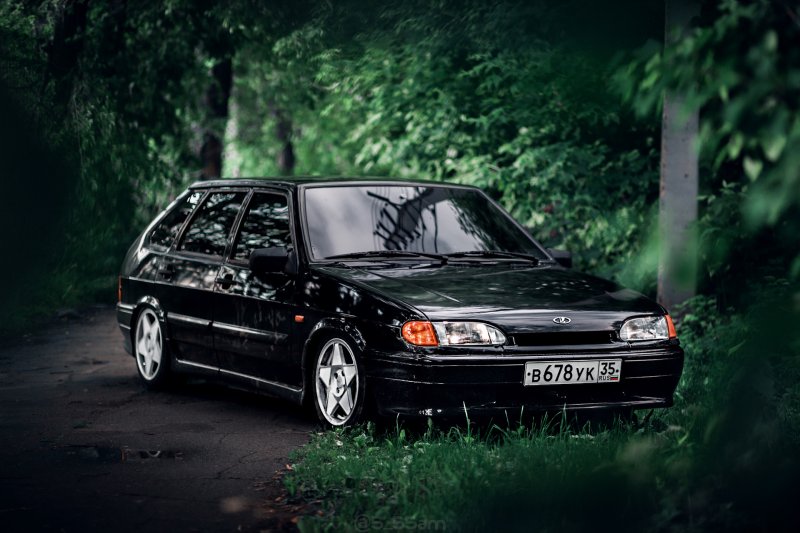 Лада 2114 темная