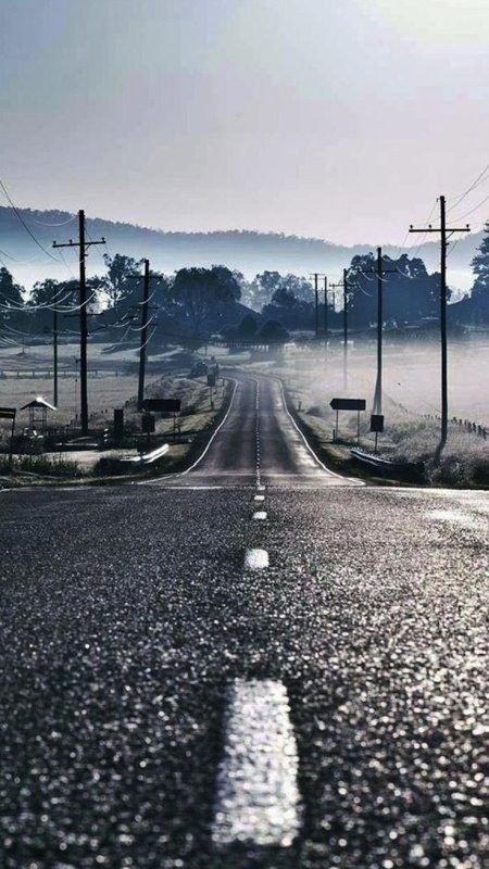 Обои на телефон дорога