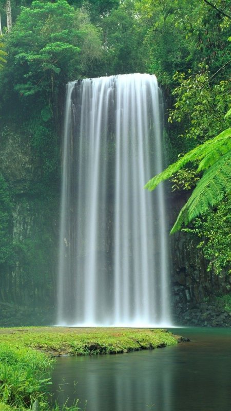 Обои водопад