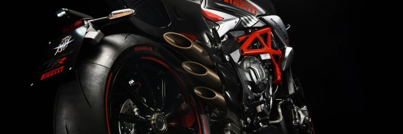 MV Agusta brutale красный