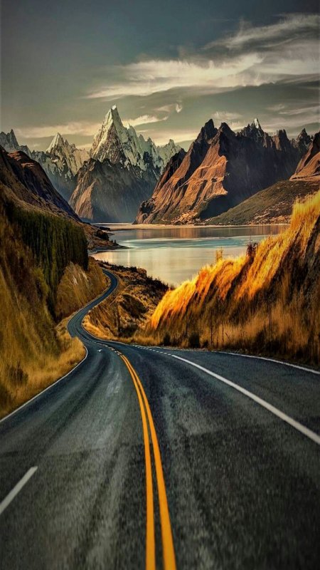 Пейзаж дорога