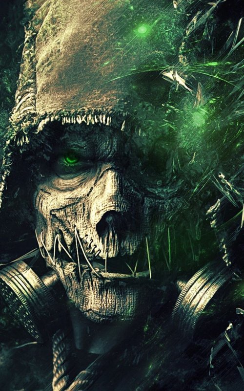 Бэтмен рыцарь Аркхема пугало