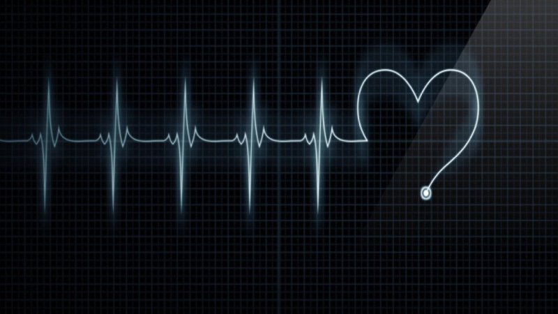 Кардиограмма остановки сердца