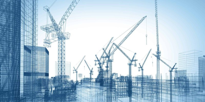 Стройка в городе