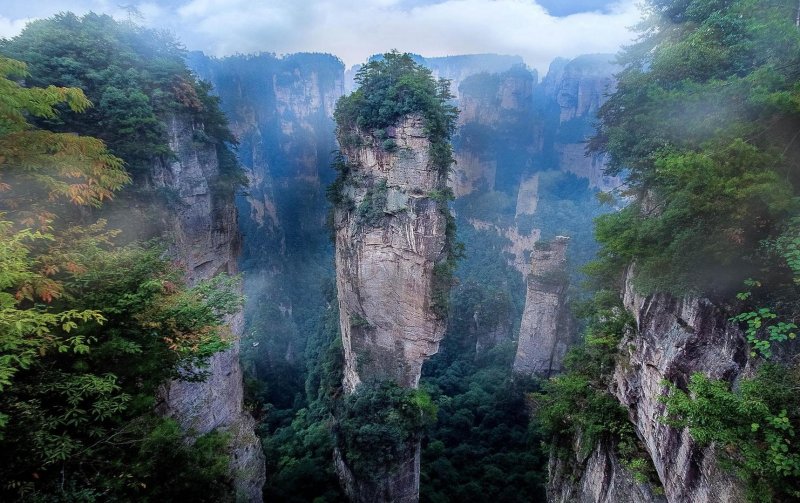 Лесной парк Чжанцзяцзе Китай