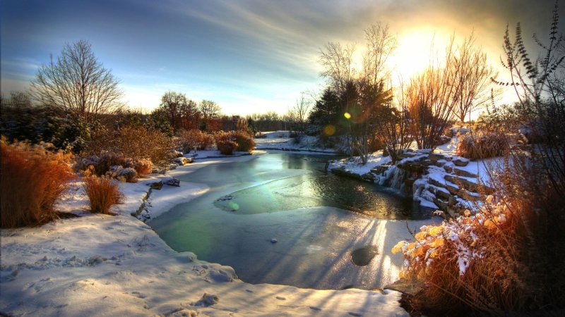 Оттепель природа