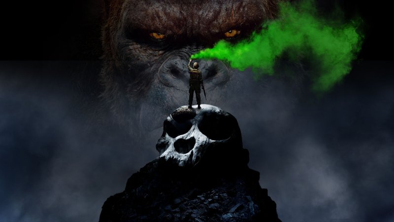 Кинконг остров черепа