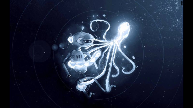 Осьминог арт