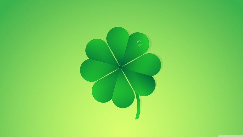 Ирландский Клевер четырехлистный