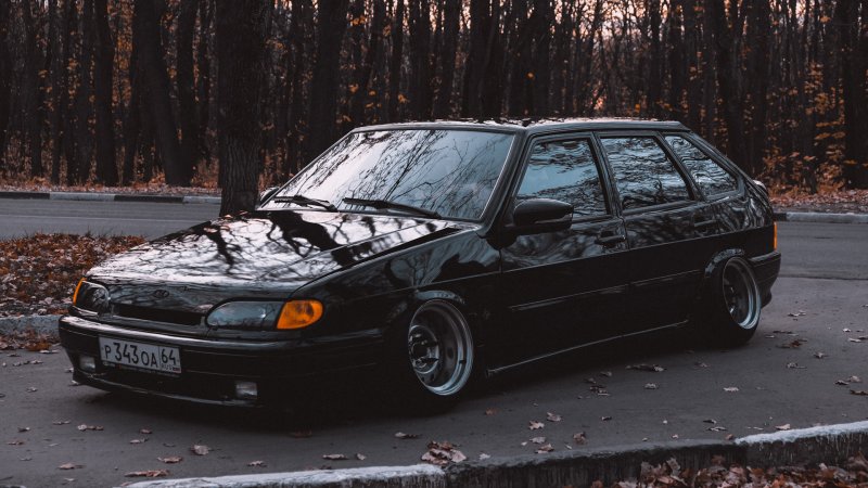 Лада 2114 черная