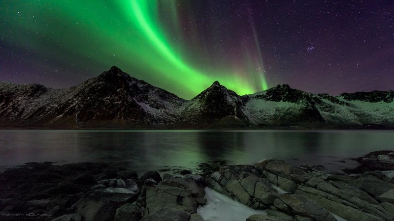 Северное сияние HD 4k