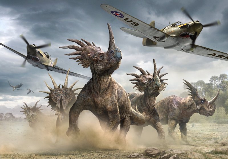 Трицератопс прогулки с динозаврами